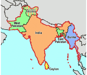 Pakistan Indian Map